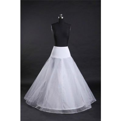 Fitted Drop Waist Jersey Net Hooped Wedding Bridal Petticoat Crinoline Slip