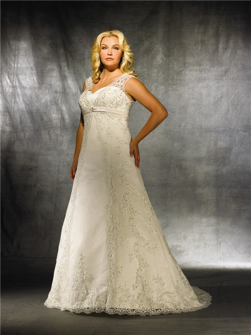 A line sweetheart modest vintage lace wedding dress for