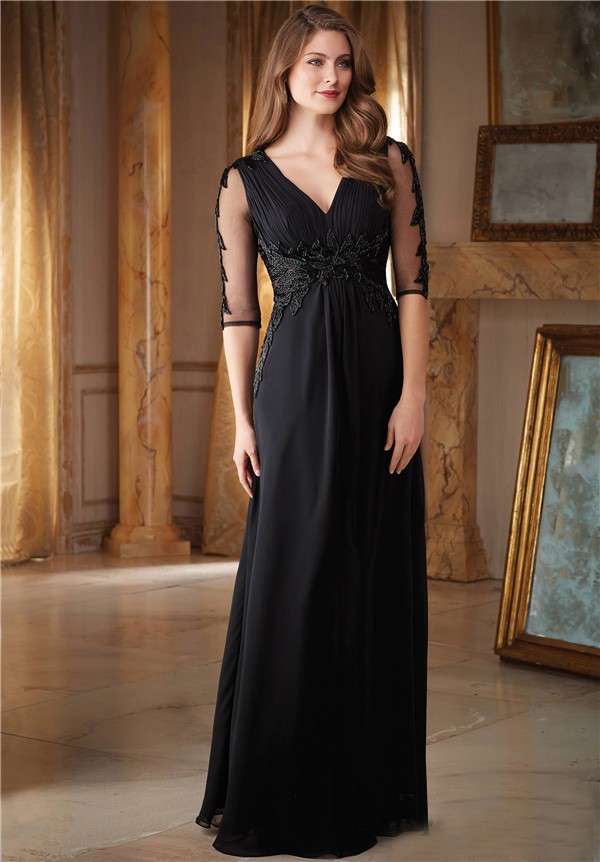 black and burgundy bridesmaid dresses