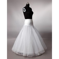 Fitted A Line Tulle Lace Hooped Wedding Bridal Crinoline Petticoat