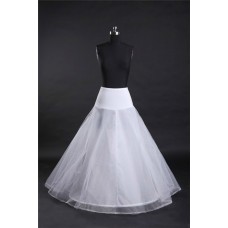 Fitted Drop Waist Jersey Net Hooped Wedding Bridal Petticoat Crinoline Slip