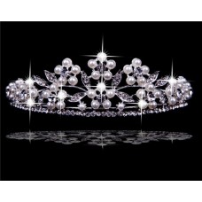 Vintage Pearls Tiaras and Crowns For Wedding 