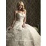 A Line Sweetheart Lace Wedding Dress With Beading Ruched Belt