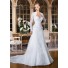 A Line Sweetheart Peplum Lace Wedding Dress With Long Sleeve Bolero Jacket