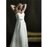 A line sweetheart court train designer simple plus size wedding dresses with beading