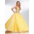 Ball Gown Strapless Sweetheart Long Light Pink Tulle Beaded Prom Dress Corset Back