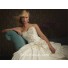 Ball Gown Sweetheart Ivory Taffeta Beaded Sequins Wedding Dress With Train