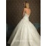 Ball Gown Sweetheart Puffy Tulle Wedding Dress With Embroidery Pearls Beading
