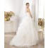 Ball Gown Sweetheart Sheer See Through Lace Organza Corset Wedding Dress With Crystals Pearls