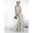 Charming Mermaid Strapless Vintage Lace Wedding Dress With Sash