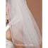 Elegant Classic Short Plain Tulle Wedding Bridal Veil