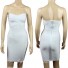 Fashion Sexy Sweetheart Tight Short White Bodycon Bandage Evening Party Dress