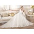 Fashion Simple A Line Princess V Neck Chiffon Organza Draped Wedding Dress