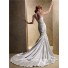 Fit And Flare Mermaid Sweetheart Beaded Lace Satin Wedding Dress With Corset Back
