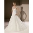 Fit And Flare Trumpet Sweetheart Neckline Sheer Back Lace Wedding Dress With Straps