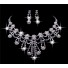 Gorgeous Alloy Elegant pearl Wedding Jewelry Set Including Necklace,Earrings
