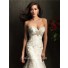 Gorgeous Mermaid Sweetheart Chapel Train Ivory Lace Beaded Wedding Dress With Buttons