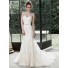 Lovely Mermaid Sweetheart Tulle Lace Wedding Dress With Crystals Sash