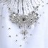 Luxury Ball Gown Corset Back Heavy Beaded Crystal Wedding Dress With Long Train