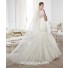 Mermaid Sheer Illusion Scoop Neckline Short Sleeve Lace Wedding Dress With Buttons