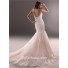 Mermaid Sweetheart Fit And Flare Ivory Lace Wedding Dress With Fishtail Train