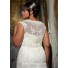 Modest Mermaid Sweetheart Lace Beaded Plus Size Wedding Dress With Jacket Buttons
