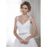 Princess A Line Sweetheart Low Back Tulle Lace Wedding Dress With Crystals Sash