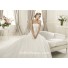 Romantic Beauty Princess A Line Strapless Lace Tulle Wedding Dress