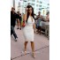 Sexy Tight Short White Stretch Jersey kim kardashian Celebrity Dress