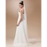 Simple Elegant One Layer Plain Tulle Chapel Wedding Bridal Veil