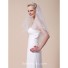 Simple Elegant Two Tier Elbow Tulle Wedding Bridal Veil