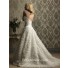 Unique Ball Gown Sweetheart Floral Wedding Dress With Beading Crystals