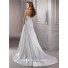 Classic A Line Sweetheart Corset Back Satin Wedding Dress With Swarovski Crystal