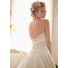 Gorgeous Ball Gown Sweetheart Empire Tulle Lace Crystal Wedding Dress With Detachable Straps