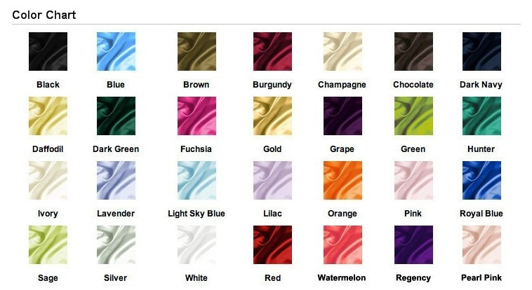 silk color chart